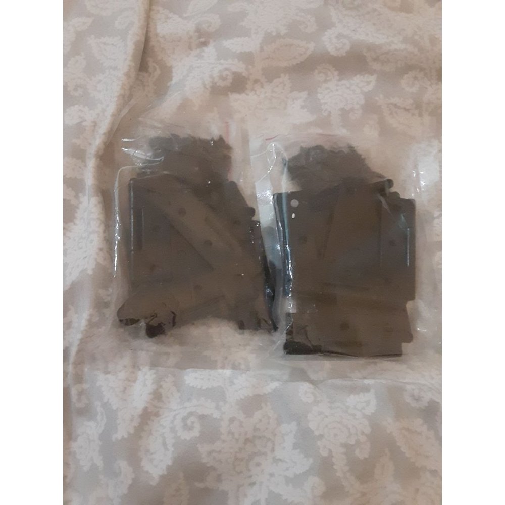 16 PCS Black T Hinge With Mounting Screw